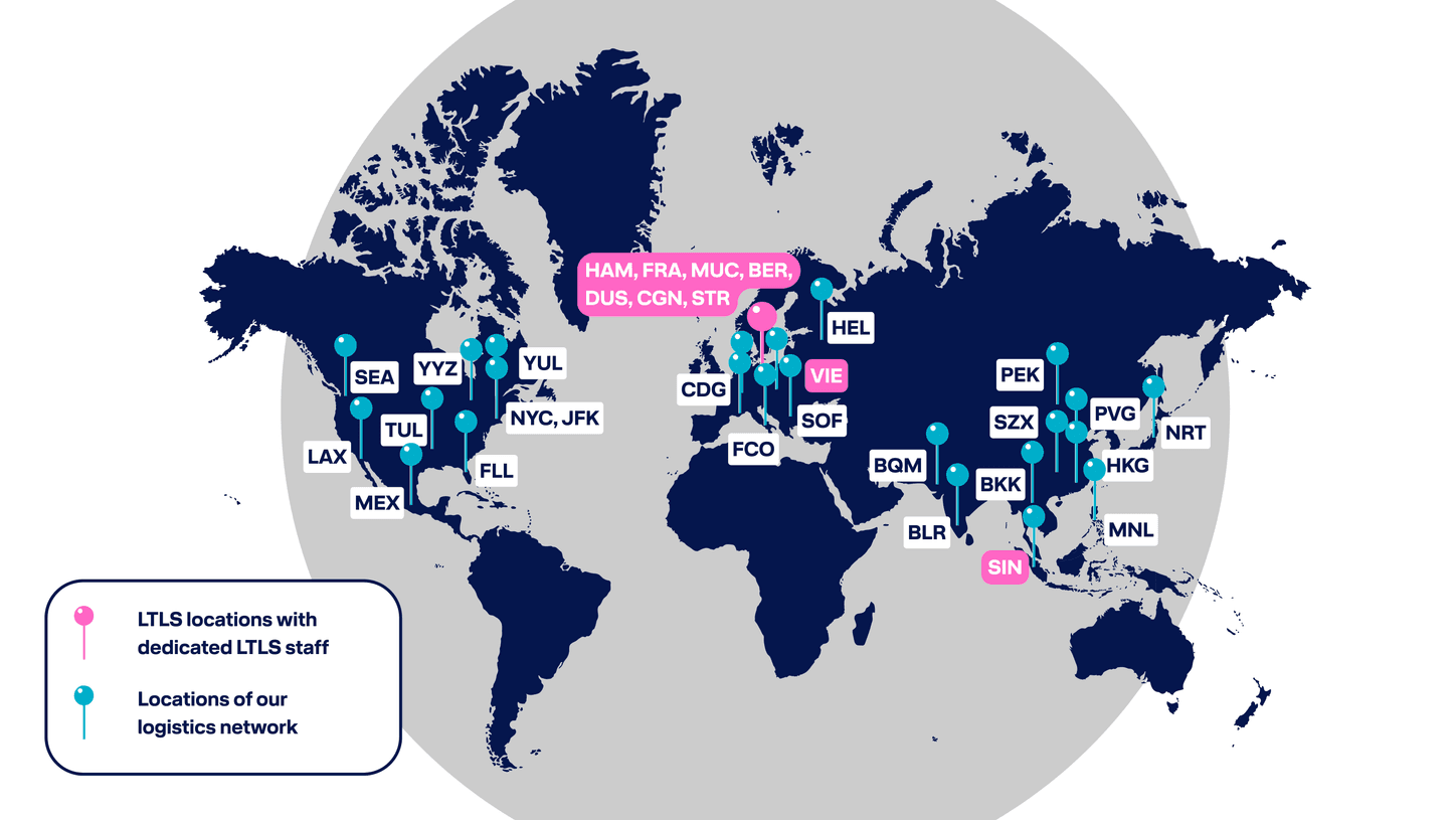 Lufthansa Technik — SAP-Logistik global